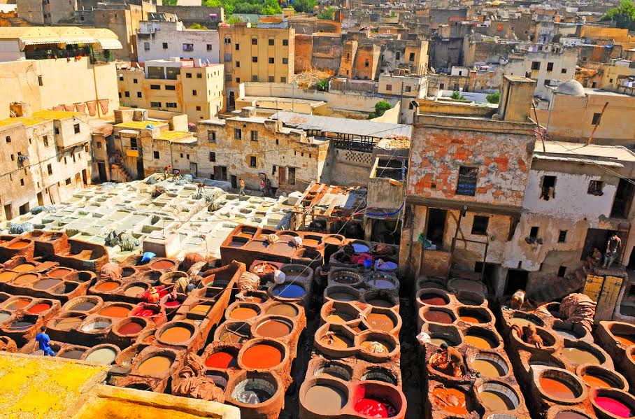 Tour de 3 dias de Marrakech a Fez, viaje al desierto a través de Tizi N'Tichka