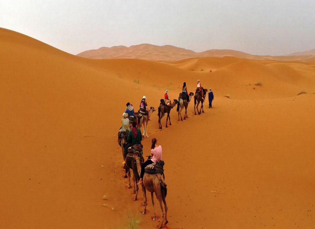 6 dias de Tanger a Marrakech a través del desierto del Sahara en Merzouga