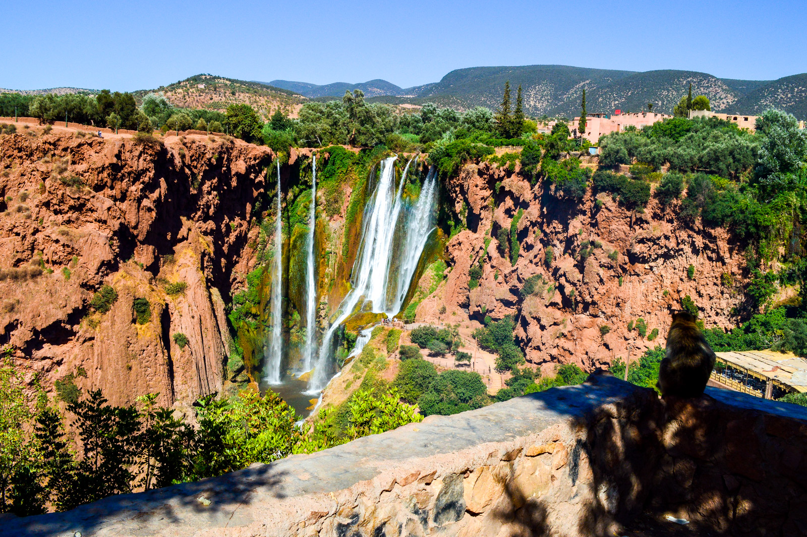 Excursion d'une journée complète de Marrakech aux cascades d'Ouzoud